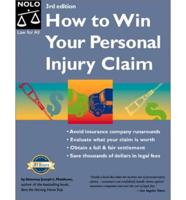 How to Win Your Personal Injury Claim