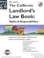 The California Landlord's Law Book