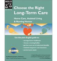 Choose the Right Long-Term Care