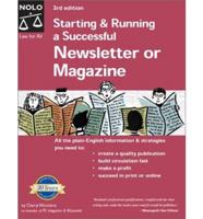 Starting & Running a Successful Newsletter or Magazine