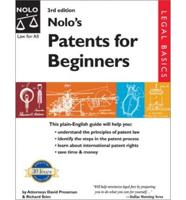 Nolo's Patents for Beginners