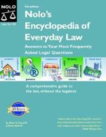 Nolo's Encyclopedia of Everyday Law