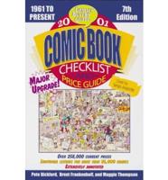 Comic Book Checklist and Price Guide