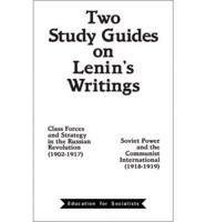 Two Study Guides on Lenin's Writings