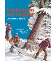 Lumberjacks & Logging Coloring Book