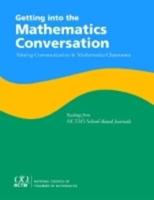 Getting Into the Mathematics Conversation