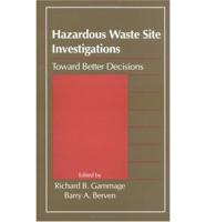Hazardous Waste Site Investigations