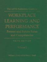 The Astd Reference Guide to Professional Human Resource Development Roles and Competencies