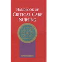 Handbook of Critical Care Nursing