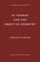 St. Thomas and the Object of Geometry