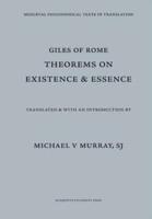 Theorems on Existence and Essence