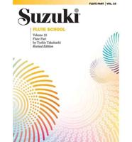 Suzuki Flute School Flute Part, Volume 10 (International), Vol 10