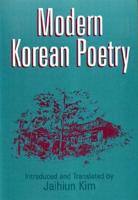 Modern Korean Poetry