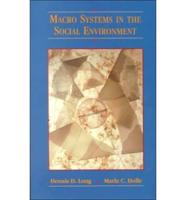 Macro Systems in the Social Environment