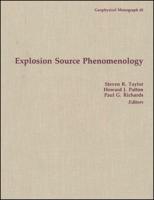 Explosion Source Phenomenology