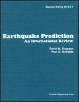 Earthquake Prediction