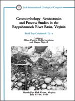 Geomorphology, Neotectonics and Process Studies in the Rappahannock River Basin, Virginia