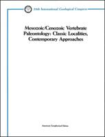 Mesozoic/Cenozoic Vertebrate Paleontology