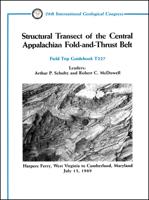 Structural Transect of the Central Appalachian Fold-and-Thrust Belt