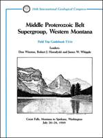 Middle Proterozoic Belt Supergroup, Western Montana
