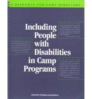 Including People With Disabilities in Camp Programs
