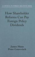 How Shareholder Reforms Can Pay Foreign Policy Dividends