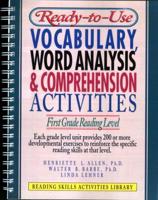 Ready-to-Use Vocabulary, Word Analysis & Comprehension Activities