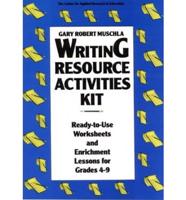 Writing Resource Activities Kit