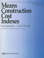 2009 Means Construction Cost Index