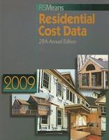 RSMeans Residential Cost Data 2009