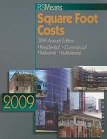 RSMeans Square Foot Costs 2009