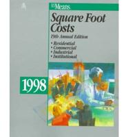 Square Foot Costs 1998