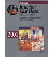 Interior Cost Data 2001