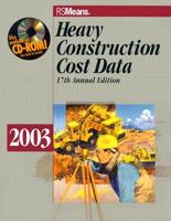 Heavy Construction Cost Data 2003