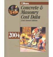 Concrete & Masonry Cost Data 2004