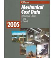 Mechanical Cost Data 2005
