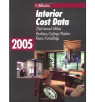 Interior Cost Data 2005