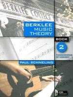Berklee Music Theory. Book 2 Fundamentals of Harmony