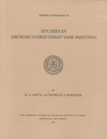 Studies in Archaic Corinthian Vase Painting