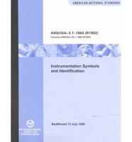 Instrument Society of America Individual Standards. S5. 1 Instrumentation Symbols and Identification