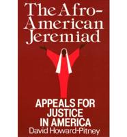 The Afro-American Jeremiad