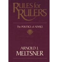 Rules for Rulers