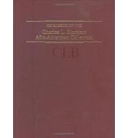 Catalogue of the Charles L. Blockson Afro-American Collection, a Unit of the Temple University Libraries