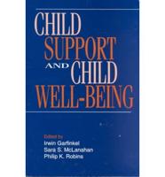 Child Support and Child Well-Being