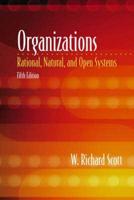ORG NAT RATIONAL OPEN SYSTS With BEHAVIOR ORGANIZATIONS