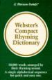 Webster's Compact Rhyming Dictionary