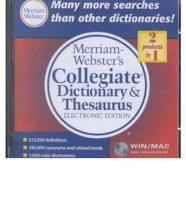 Merriam-Webster's Collegiate Dictionary and Thesaurus