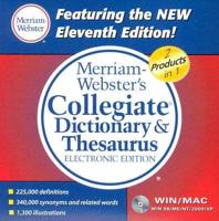 Collegiate Dictionary and Thesaurus