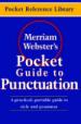 Merriam-Webster's Pocket Guide to Punctuation