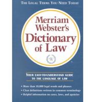 Merriam-Webster's Dictionary of Law
